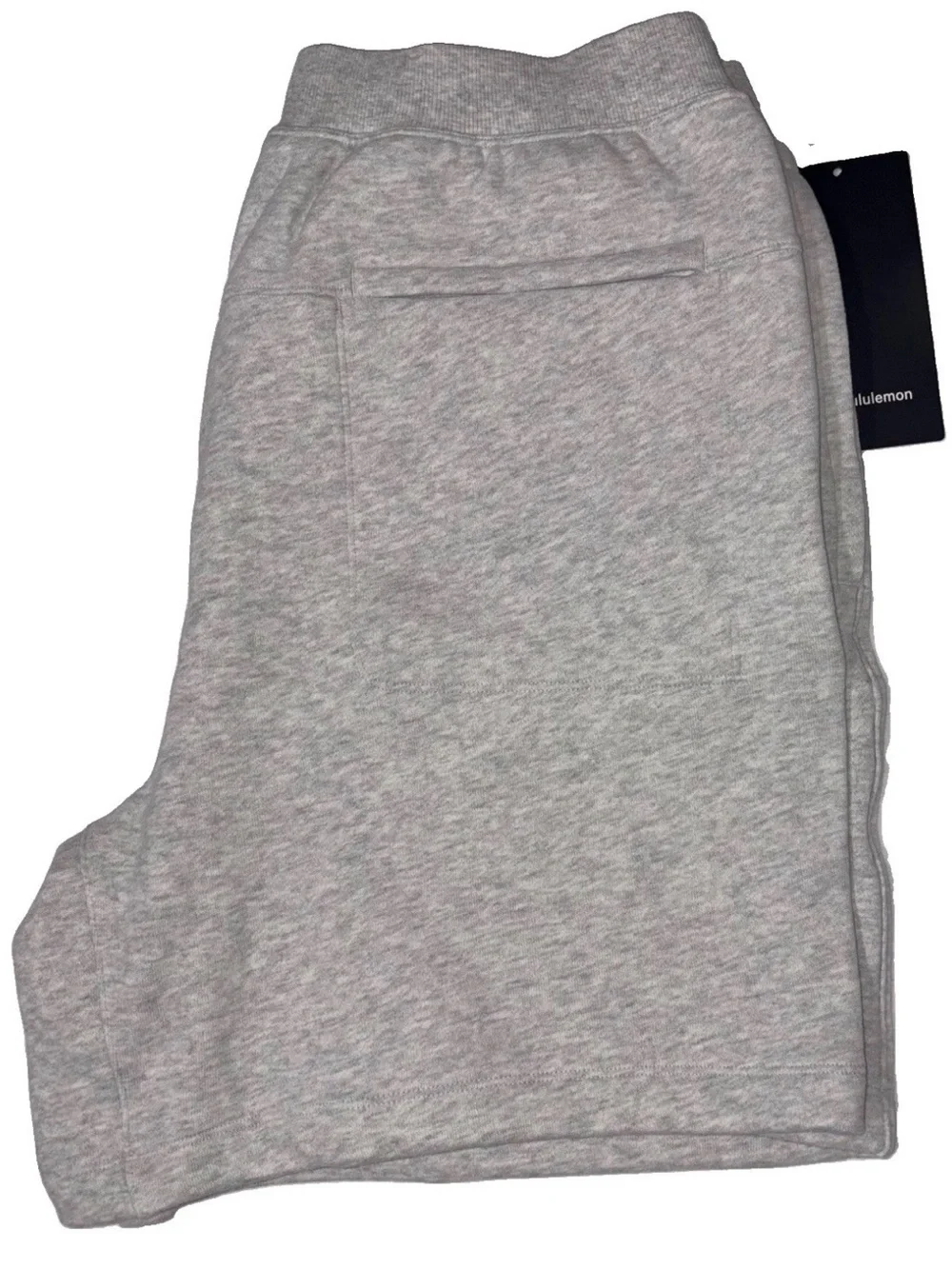 NWT•LULULEMON•MENS LARGE•STEADY STATE 7” SHORT•HEATHER CORE ULTRA GRAY•AUTHENTIC